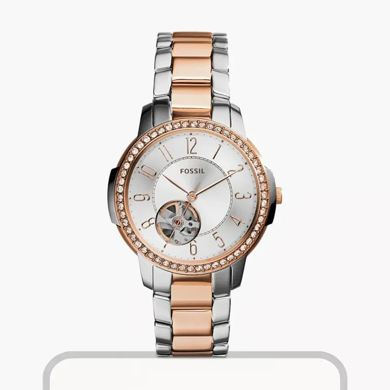 Fossil Architect Automatic Dual-tone Fashion Ladies Watch- ME3058